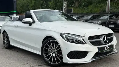 Used Mercedes C220 AMG Line Premium Plus 170 HP (125 kW) 2018 Cabriolet