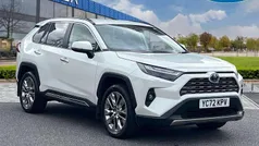 White Used 2022 Toyota RAV4 Hybrid SUV | £27,490 (Fair price)