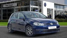 Blue Used 2018 VW Golf VII SE Hatchback | £13,991 (Fair price)