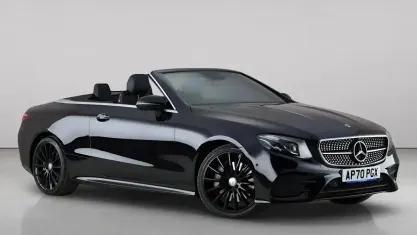 Used Mercedes E350 AMG Line Premium Plus 299 HP (219 kW) 2019 Black Cabriolet