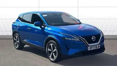 Blue Used 2021 Nissan Qashqai N-Connecta SUV | £16,386 (Fair price)