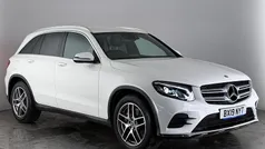 White Used 2018 Mercedes GLC220 AMG line Estate | £17,400 (Fair price)