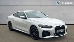 Mineral white metallic Used 2023 BMW 420 M Sport Coupe | £31,391 (Good price)