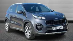 Silver Used 2017 Kia Sportage GT-Line SUV | £12,495 (Fair price)