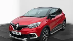 Flame red with diamond black roof Used 2019 Renault Captur GT-Line SUV | £9,495 (Fair price)