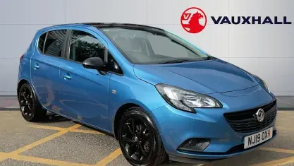Gebraucht Vauxhall Corsa 75 PS (55 kW) 2019 Blau Kleinwagen