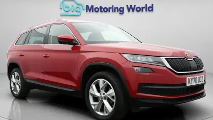 Used Skoda Kodiaq 150 HP (110 kW) 2020 Red SUV