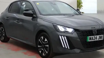 Used Peugeot e-208 Style 100 kW (137 HP) 2023 Grey Hatchback