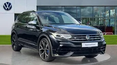 Deep black pearl Used 2022 VW Tiguan R SUV | £36,806 (Fair price)