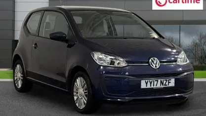Used VW up! move up! 60 HP (44 kW) 2017 Blue Hatchback
