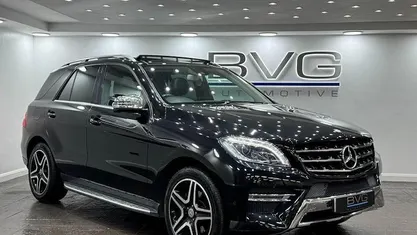 Used Mercedes ML250 AMG line 204 HP (150 kW) 2015 Black SUV