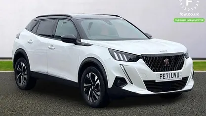 White Used 2021 Peugeot 2008 GTi SUV | £14,499 (Fair price)