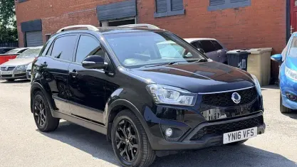 Used SsangYong Korando 178 HP (130 kW) 2016 Black SUV