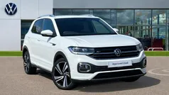 Pure white Used 2021 VW T-Cross R-line SUV | £18,982 (Fair price)