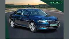Blue Used 2017 Skoda Superb SE L Executive Hatchback | £12,500 (Fair price)