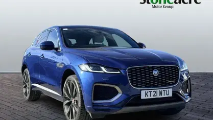 Used Jaguar F-Pace R-Dynamic 250 HP (183 kW) 2023 Blue SUV