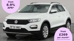 White Used 2021 VW T-Roc SE SUV | £18,908 (Fair price)