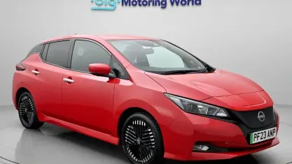 Used Nissan Leaf N-Connecta 110 kW (150 HP) 2023 Red Hatchback