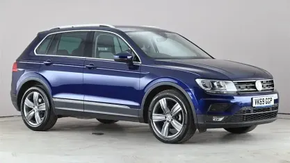 Używany VW Tiguan Match 150 KM (110 kW) 2019 Niebieski SUV