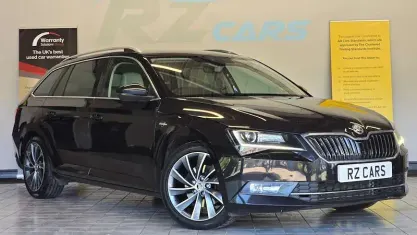 Used Skoda Superb LAURIN & KLEMENT 190 HP (139 kW) 2017 Black Estate