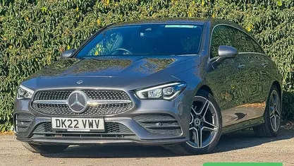 Used Mercedes CLA200 Shooting Brake AMG line 163 HP (119 kW) 2022 Grey Estate