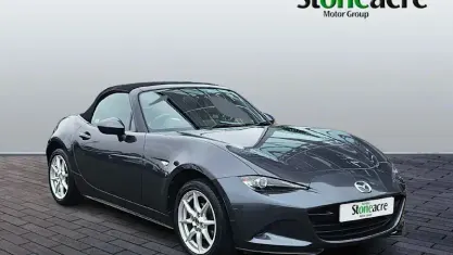Used Mazda MX5 131 HP (96 kW) 2018 Grey Cabriolet