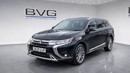Used Mitsubishi Outlander P-HEV 224 HP (164 kW) 2020 Black Estate