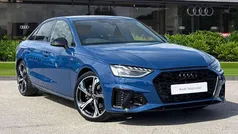 Blue Used 2024 Audi A4 Black Edition Sedan | £27,980 (Fair price)