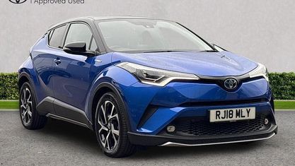 Używany Toyota C-HR 122 KM (89 kW) 2018 Niebieski SUV