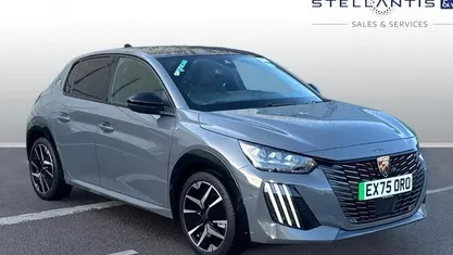 Grey New 2025 Peugeot e-208 GTi Hatchback | £20,475 (Fair price)