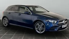 Blue Used 2021 Mercedes A250 AMG line Hatchback | £12,495 (Good price)