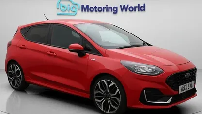 Red Used 2021 Ford Fiesta ST-Line Hatchback | £12,200 (Fair price)