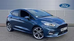 Blue Used 2019 Ford Fiesta ST-Line Hatchback | £9,670 (Fair price)