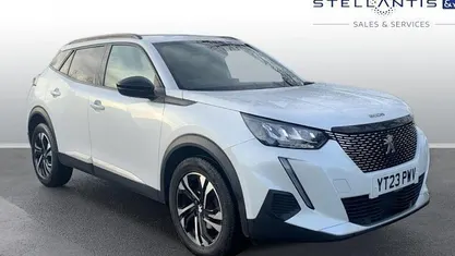 White Used 2023 Peugeot 2008 Allure+ SUV | £13,647 (Fair price)