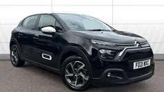 Black Used 2021 Citroën C3 PureTech Hatchback | £10,038 (Fair price)