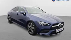 Blue Used 2022 Mercedes CLA180 AMG line Sedan | £23,499 (Good price)