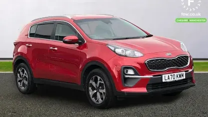 Used Kia Sportage 136 HP (100 kW) 2021 Red SUV