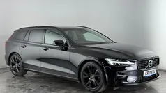 Black Used 2021 Volvo V60 R-Design Estate | £21,850 (Fair price)