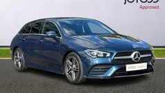 Blue Used 2022 Mercedes CLA200 AMG line Estate | £21,700 (Fair price)