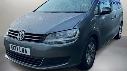 Grey Used 2017 VW Sharan SE MPV | £14,650 (Fair price)