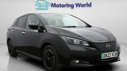 Used Nissan Leaf N-Connecta 110 kW (150 HP) 2022 Black Hatchback