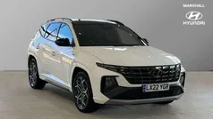 White Used 2022 Hyundai Tucson N Line SUV | £24,980 (Fair price)