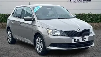 Used Skoda Fabia 60 HP (44 kW) 2017 Beige Hatchback