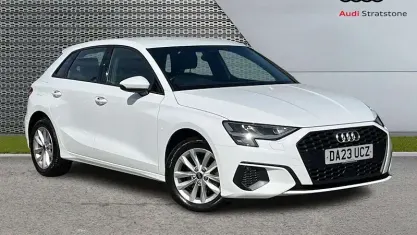 Used Audi A3 Sportback 110 HP (80 kW) 2023 White Hatchback
