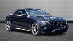 Obsidian black Used 2021 Mercedes C63S AMG Cabriolet | £48,744 (Good price)