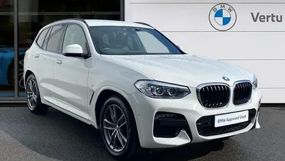 Used BMW X3 M Sport 190 HP (139 kW) 2021 White SUV