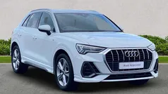 White Used 2022 Audi Q3 S-Line SUV | £27,031 (Good price)