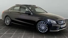 Black Used 2017 Mercedes C250 AMG line Sedan | £14,795 (Fair price)