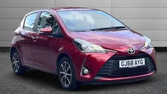 Red Used 2018 Toyota Yaris Hatchback | £10,995 (Fair price)