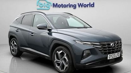 Begagnad Hyundai Tucson Premium 230 HK (169 kW) 2023 Blå SUV